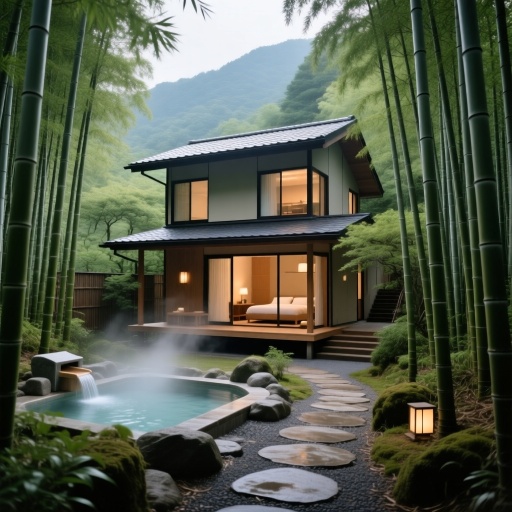 岚山竹林·温泉一轩家