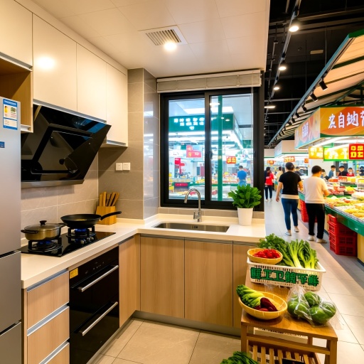 锦市场旁·厨卫俱全自助居